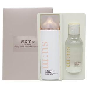숨37도 선어웨이 쿨링 워터리 선블럭 에이디 100ml 대용량 기획세트