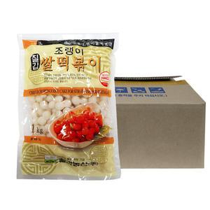 칠갑 조랭이 쌀떡볶이1kg 10개 1박스