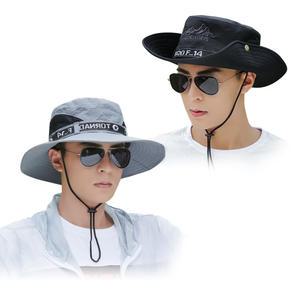 패션 여름 남자 여성 비치 등산 낚시 카우보이 벙거지 망사 메쉬 여름챙 모자 창모자