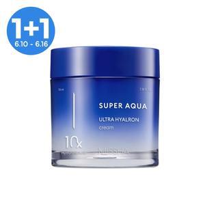 [1+1][미샤] 수퍼아쿠아 울트라 히알론 크림 70ml