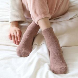 NY코튼클럽 5켤레 국산 극세사 기모 롱 무압박 임산부 수면양말