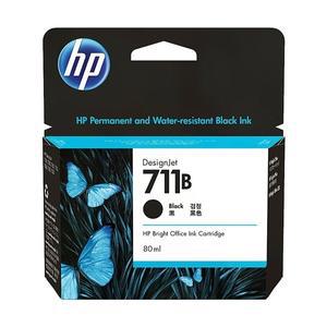 HP 정품플로터잉크 No.711B 3WX01A Black ( DesignJet T120/T130/T520/T530 )