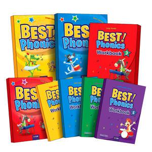 [카드10%] 베스트 파닉스 Best Phonics SB WB TG 1 2 3 4 5 교재 워크북 Workbook 교사용 세트 책