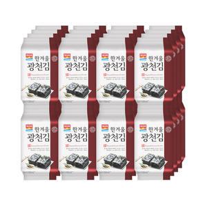 해의락 한겨울 광천김 도시락김 4g 16봉 2개 총32봉