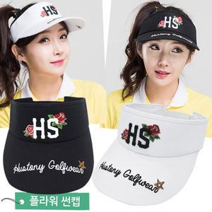 [휴스토니] 플라워 썬캡 v2 JA18WSCP35 장미 자수
