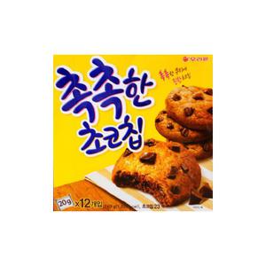 오리온 촉촉한초코칩 240g 1개 단품 편의점간식 어린이집소풍간식 군것질거리