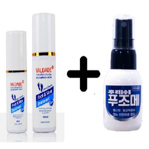 무좀치료 스프레이 푸조메 뿌리는 무좀연고 발톱 발습진 국산특허 발다데 푸조메 관리세트