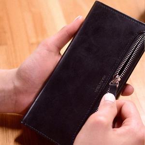 고급 지퍼 지갑형/삼성 갤럭시 S22 S21 S20 S10 노트 20 10 9 8 Ultra Plus Case/가죽/Diary/정품/케이스