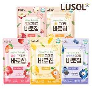 자연그대로 동결건조 과일칩 5팩 골고루세트