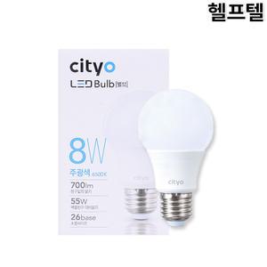 LED BULB CITYO 8W 주광색 6500K TP-KR-A60-8-DL