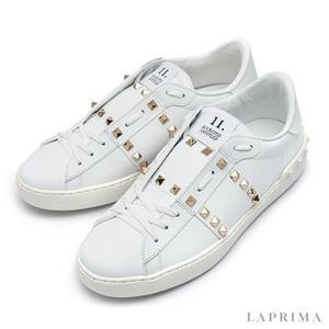 [롯데백화점]발렌티노 라프리마 [VALENTINO] 발렌티노 락스터드 언타이틀 남성 스니커즈 1Y2S0931-BHS-0BO