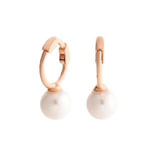 갤러리아 [비앤비골드] 14K 3mm 핵진주 고리 원터치 귀걸이 한쌍 PNE36276