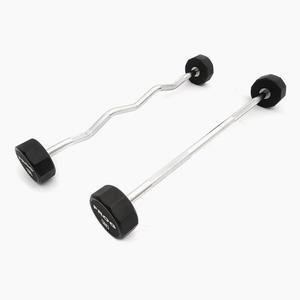 10각 폴리 고정바벨 직선바 이지바 20kg 바벨원판