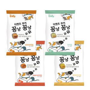 더캣츠 쿠키 꽁냥꽁냥 100g 고양이 간식