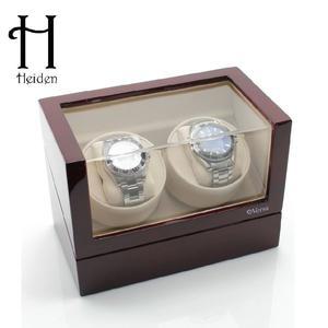[하이덴][Heiden] 하이덴 버사 엘리트 더블 와치와인더 VR002-Cherry Wood 명품 시계보관함 2구