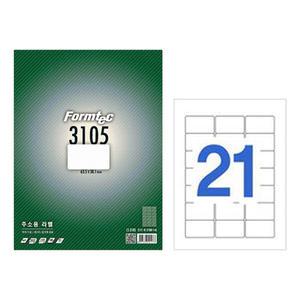 폼텍 라벨지 LS-3105 100장