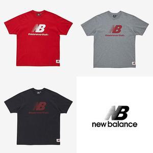[뉴발란스] 남녀공용 NB TNT Logo Tee / NBNEB4L013 멜란지그레이 레드 챠콜 3종택1 /