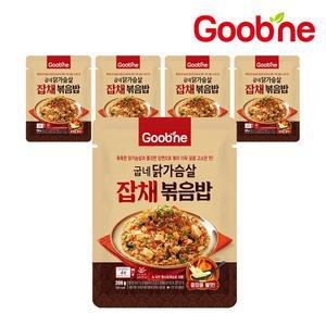 [굽네] 닭가슴살 잡채볶음밥 200g5팩 KJ83