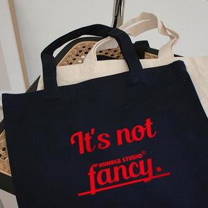 [험블] 대학생에코백 가벼운 핸드메이드가방 대형에코백