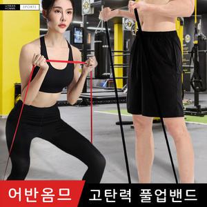 고탄력 풀업밴드 헬스 홈트 근력 운동 저항 밴드 턱걸이 철봉 보조 탄력 스트레칭