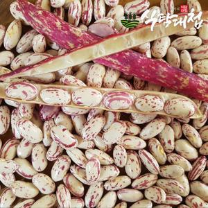 갤러리아 식탐대첩 국산 껍질포함한 호랑이강낭콩(호랑이콩)2kg