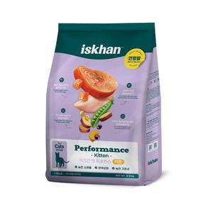이즈칸 퍼포먼스 고양이사료 키튼, 2.5kg, 1개
