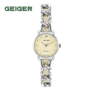 (GEIGER) 여성 다이아 체인 워치 GE8037WS