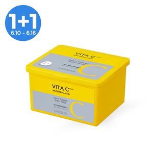 [1+1][미샤] 비타씨플러스 데일리 토닝 시트마스크 350ml / 30매