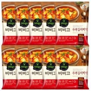 비비고 두부김치찌개460g 10개