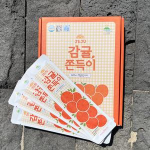 제주 감귤 쫀득이 당근 우도땅콩 쫀드기 저칼로리 간식 기념품