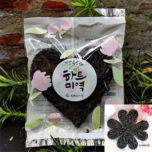 국산 기장산 하트 미역 20g x 10개입 생일 답례픔 단체선물
