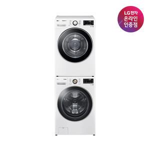 LG 트롬 세탁기 건조기세트 F24WDLP-9WW(F24WDLP+RH19WTWN) 24KG+19KG 화이트