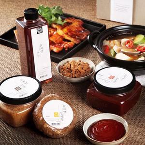 알알이푸드 윤지영 선물세트 된장420g 고추장450g 간장500ml