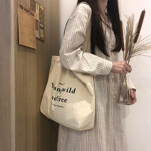 1+1 캐주얼 캔버스 에코백 대용량 데일리 가방