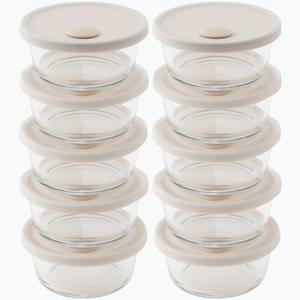 코지 내열유리 냉동 밥보관용기 밥용기 세트 10P 320ml
