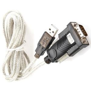 USB 2.0 to RS232 시리얼 변환케이블 1.8M FTDI칩 RS2 시리얼9핀 USBRS232 시리얼케이블