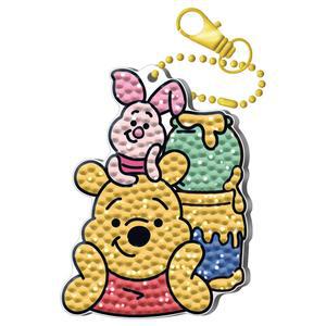 토이앤퍼즐 DIY 보석십자수 디즈니 곰돌이푸 키링만들기 6x7.5 /DIY비즈