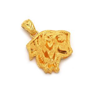 24K 순금 샌딩 옆호랑이 컷팅 펜던트 7.5g (2돈)