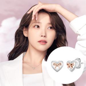 [아이유 PICK] 레이첼 하트 귀걸이 (JJLJE04BS360SC000)