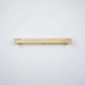 아트박스 디자인엔씨 원목타월 옷걸이750A선반 WF358 디자인엔씨