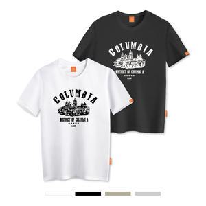 [엘라모]엘라모 컬럼비아 반팔 티셔츠 남녀공용 빅사이즈 S4XL