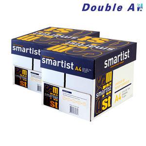더블에이 스마티스트 a4 복사용지 a4용지 75g 2500매 2박스