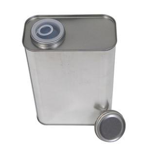 사각 1리터 틴케이스 틴캔 공캔 소형캔 사각캔 깡통 시료 소분 1,000ml (1박스 = 10개)