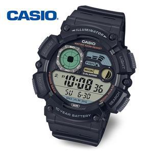 [카시오][정품] 카시오 낚시모드 월령 10년배터리 WS-1500H-1A 전자 군인시계