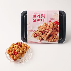 비가열 국내산 쌀 디저트 조청 딸기 오란다 만들기 DIY 세트 키트 - 딸기오란다