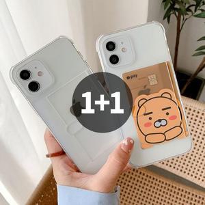 단지몰 옆으로 카드 수납 투명 젤리 휴대폰 케이스 갤럭시 S25 A15 A25 A34 S24 A24 S23 FE S22 S21 노트20 울트라 플러스 퀀텀4 점프3 버디2 A33 A13 아이폰 16 15 14 13 프로 맥스 미니