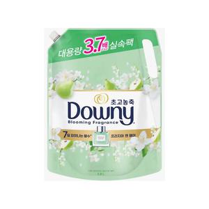 다우니 초고농축 섬유유연제 생화향기 프리지아 앤 페어 2.6L 리필