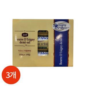 갤러리아 이즈니 AOP 가염버터롤 250g x 3개