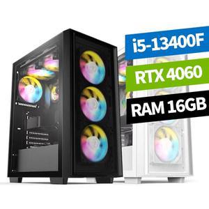 14400F/RTX5060 업글 이벤트 피씨스토어 베스트 게이밍 PC i5 13400F RTX4060 (16GB, M.2 500GB) 배그 롤 피파 스팀게임 로스트아크 조립 컴퓨터