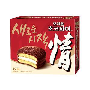 오리온 초코파이 468g x 12개 8박스. H